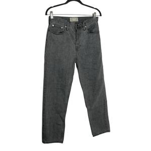 Everlane Washed Black 90’s Cheeky Jean 100% Organic Cotton Straight Leg 27 Crop